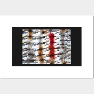 Hand-Tied Flies for Flyfishing Posters and Art